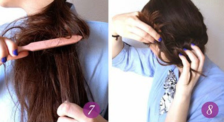 Como fazer penteados fáceis coque